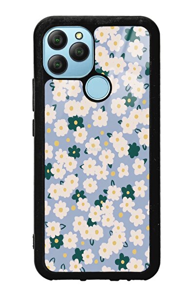 Spoyi GM 21 Daisy Pattern Tasarımlı Glossy Telefon Kılıfı
