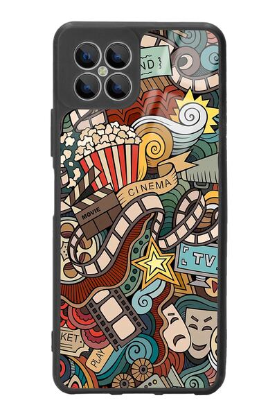 Spoyi Omix X600 Retro Cinema Tasarımlı Glossy Telefon Kılıfı