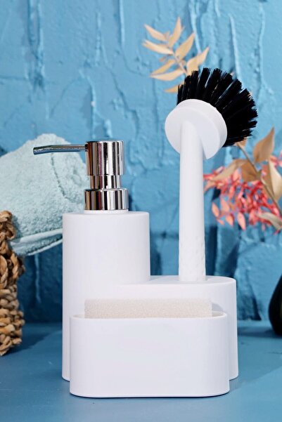 İly Spugna Mutfak Fırçalı Sıvı Sabunluk