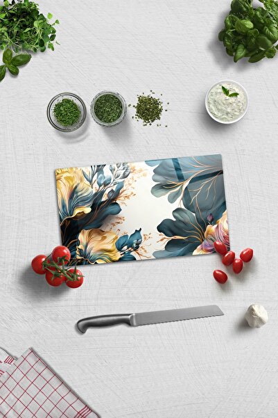 Decorita Cam Kesme Tablası - Cam Kesme Tahtası | Black Garden | 17cm x 29cm