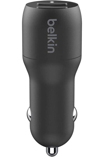 Belkin Çift Usb Araç Hızlı Şarj Cihazı Siyah 24w