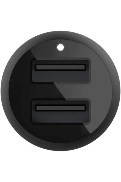 Belkin Çift Usb Araç Hızlı Şarj Cihazı Siyah 24w