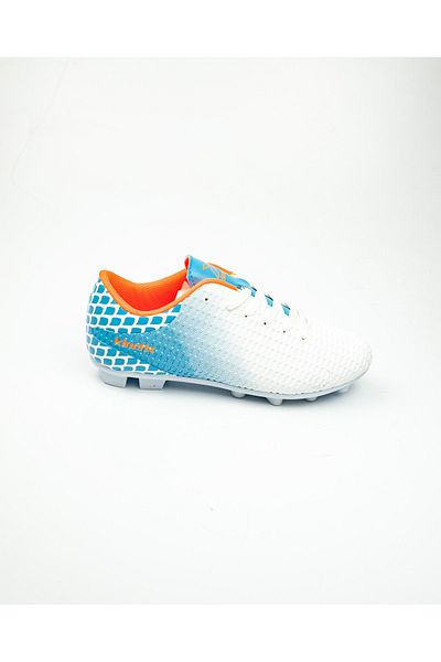 Kinetix 101394851 Sergi White Pantofi Fotbal Baieti