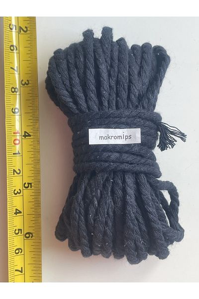 Makromİps MACROME ROPE (10 μέτρα) 3 ΣΤΡΟΓΓΥΛΕΣ ΣΤΡΟΓΓΥΛΕΣ ΤΣΑΝΤΕΣ ΠΑΝΤΟΦΛΕΣ ΚΑΛΑΘΙ ΝΕΡΟ ΔΙΑΚΟΣΜΗΣΗ ΤΟΙΧΟΥ ΠΟΛΥΕΛΑΙΟΣ
