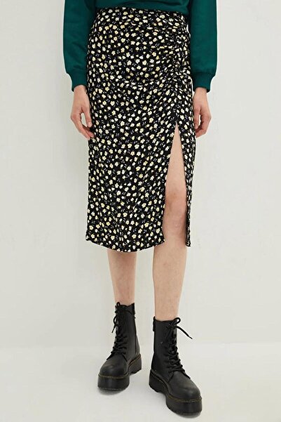 LC Waikiki Fustă damă din viscoză cu modele florale