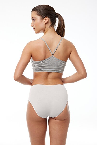 Malabadi Γυναικεία εσώρουχα εκρού 2 pack Modal 1955