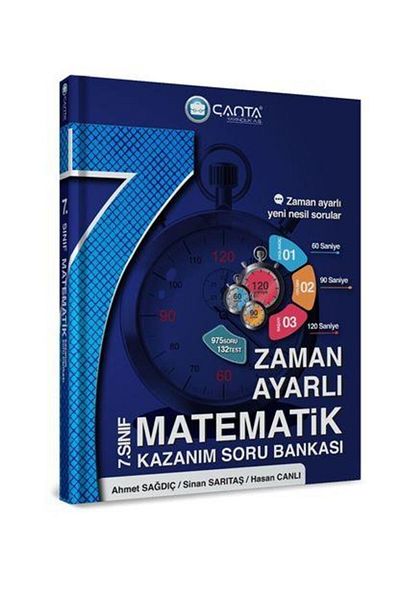 Çanta Yayınları BAG SPRINGS 7CLASS MATHS QUESTION BANK 2023