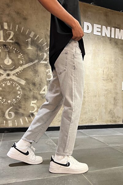 Denim Republic Gri Erkek Boyfriend Pantolon Jean