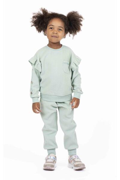 best kids Girl's Mint Jogger Set