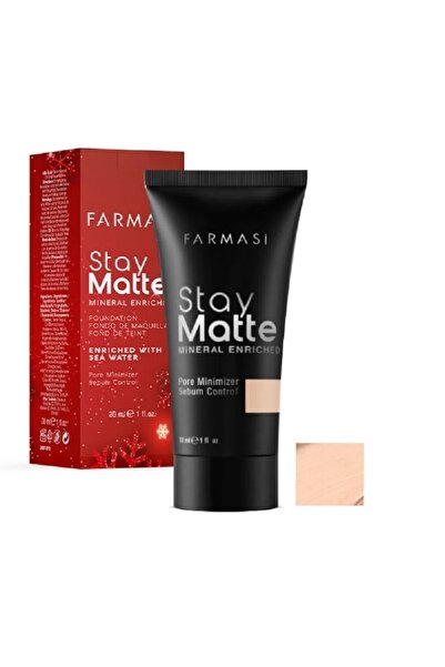 Farmasi STAY MATTE FONDÖTEN 03 NATURAL