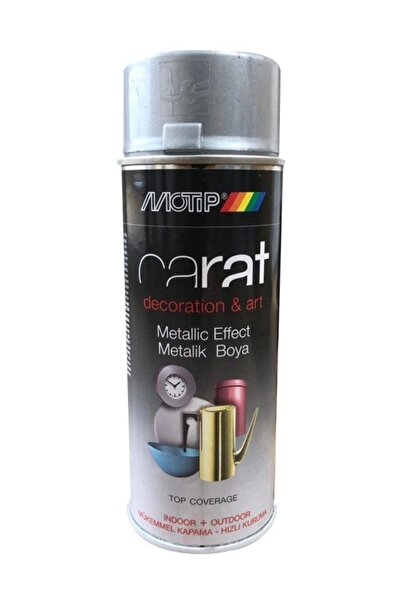 Motip Carat Metalik Gümüş Gri Sprey Boya 400 ml