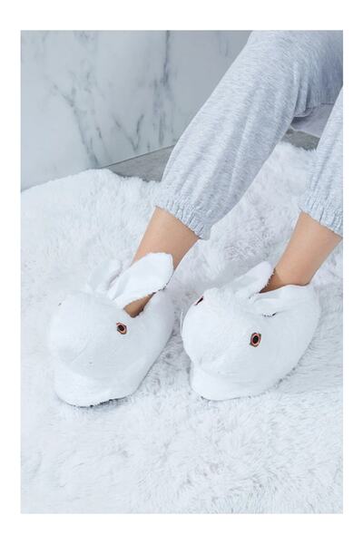 Ekol Ayakkabi Чоловічі чорно-білі домашні капці з собакою