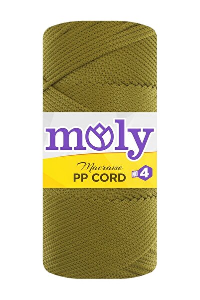 Moly Κορδόνι Μακραμέ Μόλυ 1,40 χιλιοστών (050 Χρυσό)