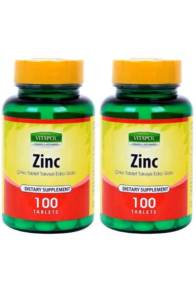 Vitapol 15 Mg Zinc Sulfate - 2x100 Zinc Sulfate Tablet