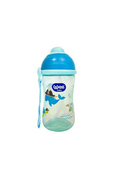 Wee Baby 171 Glass with Straw 380 ml