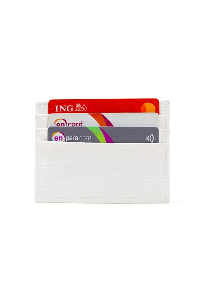 Newish Unisex Super Slim Leather Thin Model Θήκη πιστωτικής κάρτας και επαγγελματικής κάρτας Θήκη για κάρτες από συνθετικό δέρμα