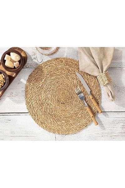 English Home Caitly Wicker American Service 35 Cm Beige