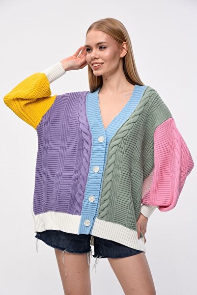 Benedetto Πολύχρωμη Πλεκτή Ζακέτα