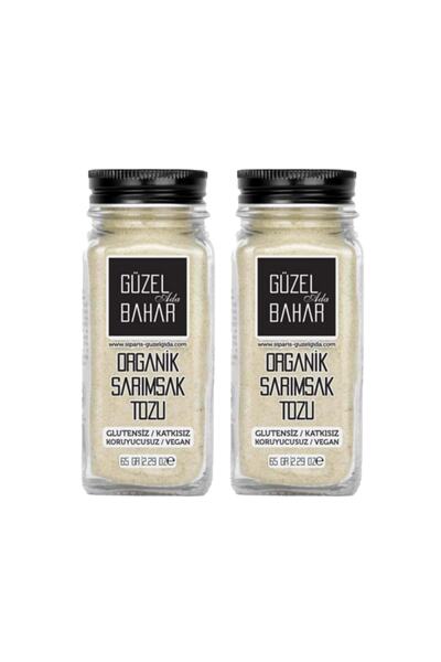 Güzel Ada Gıda Organik Sarımsak Tozu 2x65 gr