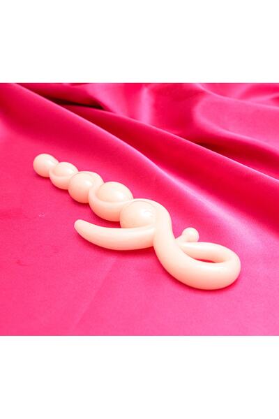Plastik Anal Plug 5 Toplu Ten Rengi