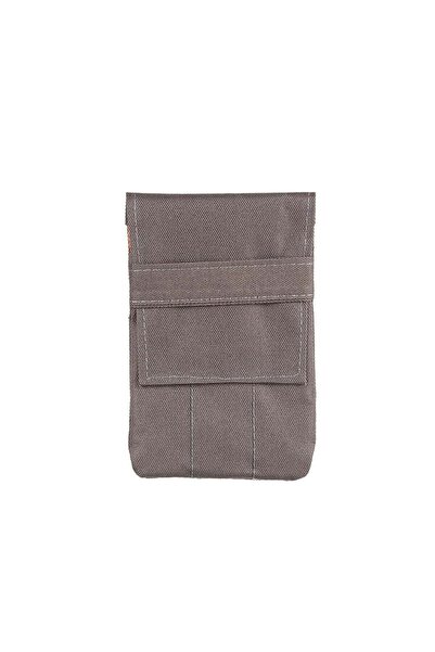 Carens K33 Gri Portocaliu Geantă pentru stilouri din 3 piese