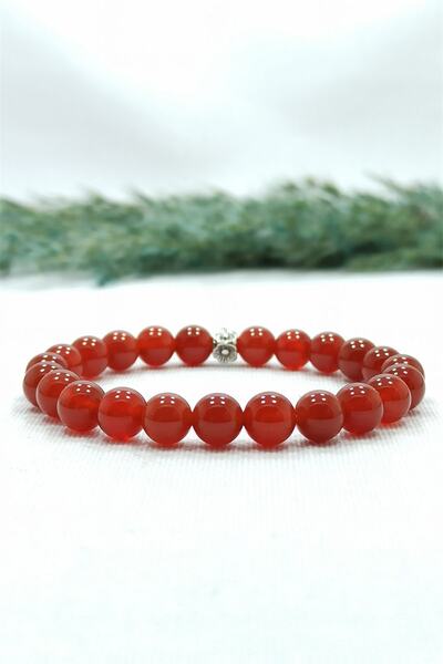 NehirTaş سوار من الحجر الطبيعي معتمد من العقيق (الإجهاد وحجر عين الشر).