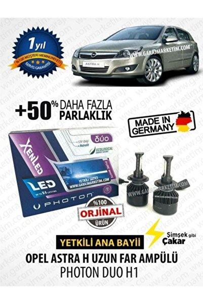 Photon Duo H1 12-24v Led Xenon - Opel Astra H Uzun Far