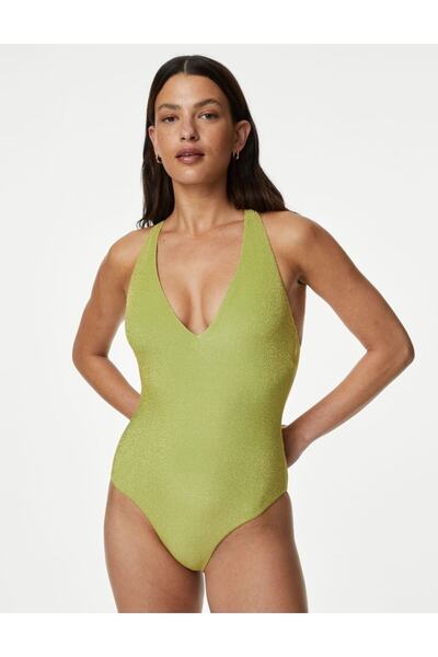 Marks & Spencer Sim Detaylı Regular Fit Mayo