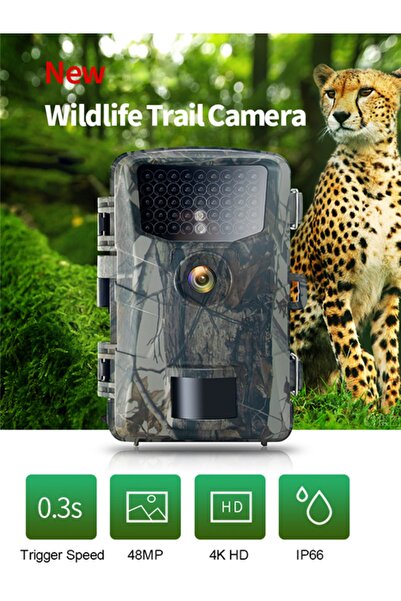 Kalite Sepetinde Fotokapan Avcılık Takip Kamerası Hareket Sensörlü Gece Görüş...