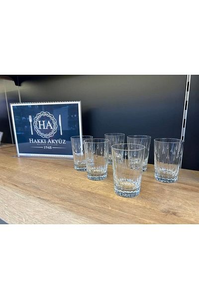 Paşabahçe Crystal Candle Light 6-Piece Water Glass