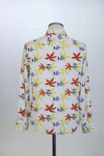 Paul Martin Canadian 50%Cotton,30%Viscose,20%Digital,Patterned, Men's Shirt PM3516R03