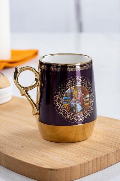 ACAR كوب بورسلين أرجواني من My Mug History