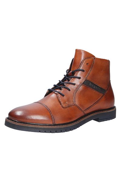 BUGATTI Bugatti Brown Booties Mens Shoes