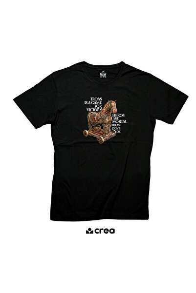Crea Eymer Wear Trojan Horse Digitalna štampa paket okrugla kragna 100% Pamuk...