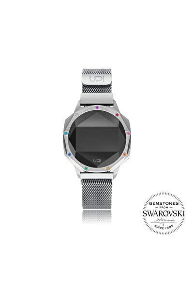 Up! Watch UPWATCH ICONIC SILVER LE SET WITH SWAN TOPAZ LOOP BAND