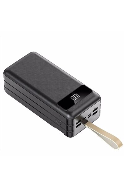 JUNGLEE 20000MAH 4 USB ÇIKIŞLI POWERBANK TYPE C LİGHTNİNG VE MİKRO USB GİRİŞL...