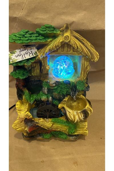 RaHan su şelalesi led ışıklı değirmenli doğa şelale