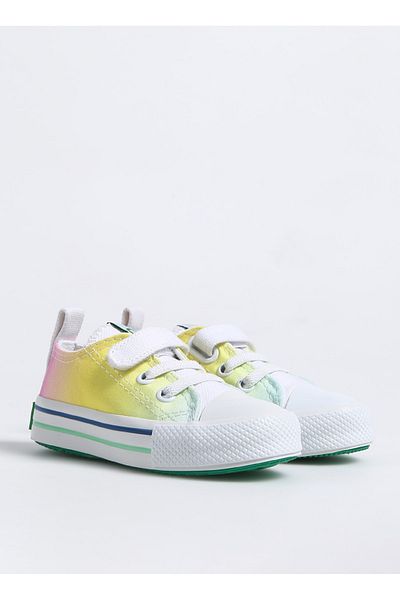 Benetton Žluté dětské tenisky BN-30659