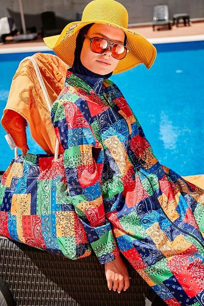 Riva Mera Μαγιό Hijab με σχέδιο R2319