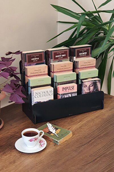 Mingitav Mini Lucky 4 Raflı Ahşap Masaüstü Mini Kitaplık Montessori Çocuk Kitaplığı Çocuk Odası Kitaplık