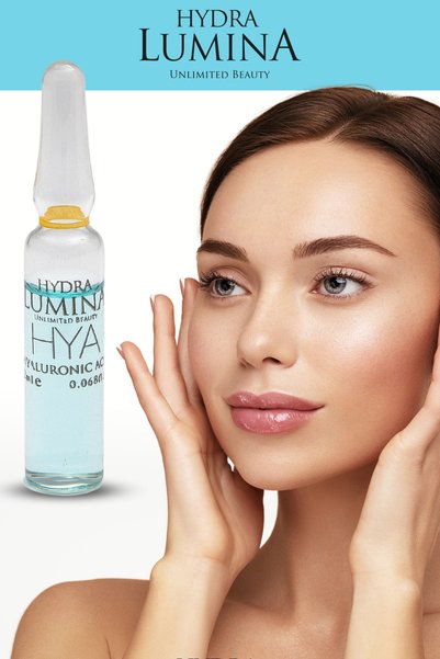 HYDRA LUMINA Hya Hyaluronik Asit Cilt Bakım Ampulü - 6 Adet