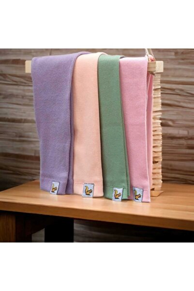 BEBEĞİME ÇORAP 4'lü Kaşkorse Fitilli Tayt / Bebek - Çocuk Taytı