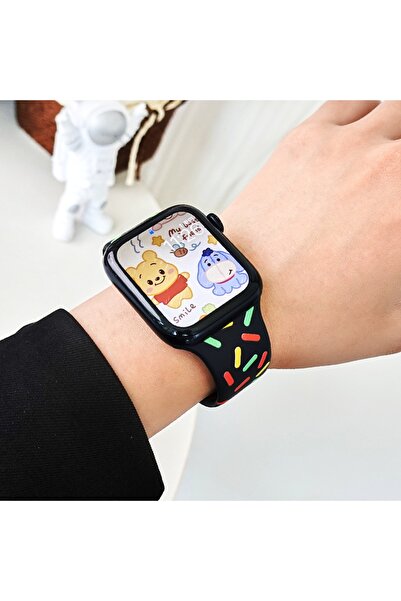 Alstrap Apple Watch 38mm 40mm 41mm Seri 3 4 5 6 7 8 Se ile Uyumlu Kordon Kayı...