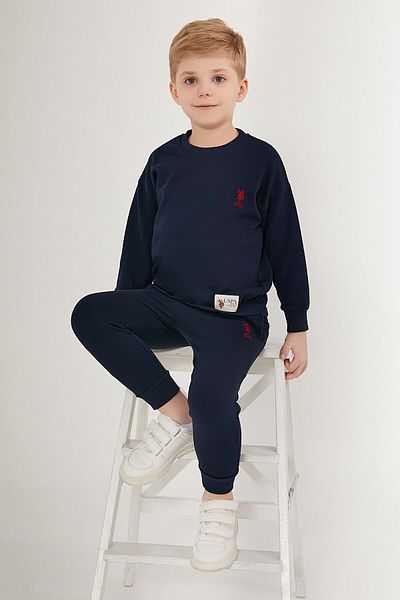 U.S. Polo Assn. Σετ φόρμας για αγόρι Navy Blue
