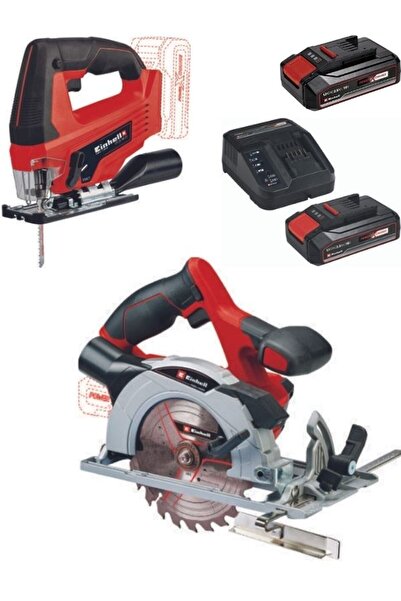 Einhell TE-CS 18/165/1 Daire Testere TC-JS 18 Dekupaj 2X2.5AH Akülü Set