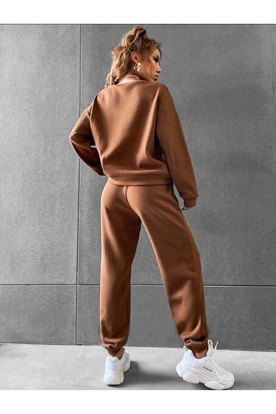 FAVORİST Luxury 3 Thread Tracksuit Set Cotton Special Series