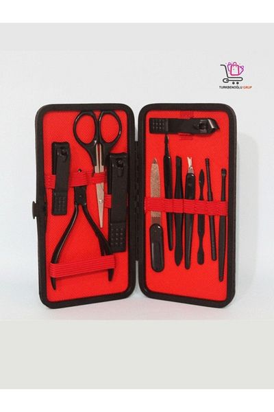 Türkbenoğlugrup Professional 12 Piece Multifunctional Manicure And Pedicure Nail Set