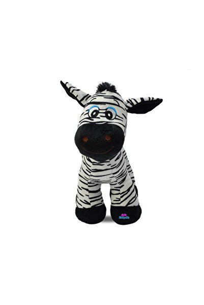 hediyecik لعبة قطيفة لطيفة بنمط الحمار الوحشي مقاس 30 سم