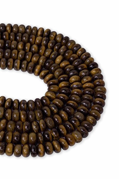 Dünya Doğal Taş Σειρά πέτρας Tiger Eye 8X4 MM