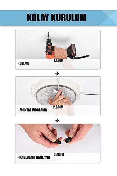 DLS 100W Güneş Enerjili Solar Bahçe Çevre Lambası DLS